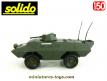 Le Commando US XM706 V-150 4x4 a tourelle en miniature de Solido au 1/50e