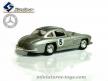 La Mercedes 300 SL Racing gris métal en miniature de Solido au 1/43e