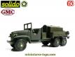 Le GMC CCKW 353 6x6 compresseur Leroi en miniature de Solido au 1/50e