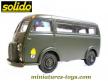 Le fourgon Peugeot D4 militaire en miniature de Solido au 1/50e