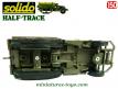 Lot de 2 chenilles pour l'Half-track US M3 miniature Solido au 1/50e