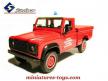 La Land Rover Defender 110 pick-up pompiers en miniature de Solido au 1/43e