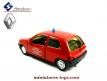La Renault Clio pompiers français de Solido en miniature au 1/43e