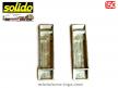 Lot de 2 rampes pour la remorque porte char miniature du T12 Solido au 1/50e