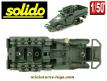L'Half track T19 obusier miniature de Solido au 1/50e incomplet