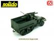 Un Half-track US T19 obusier en miniature militaire Solido au 1/50e