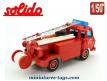 Le Saviem SG4 premiers secours pompiers en miniature de Solido au 1/50e