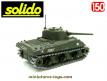 Le char américain Sherman M4 A3 miniature de Solido au 1/50e 