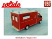 Le Renault Master VSAB Gifa pompiers français miniature de Solido au 1/50e