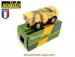 Le VAB Renault 4x4 Desert Storm en miniature de Solido au 1/50e