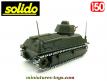 Le char Somua S35 armée française 1940 en miniature de Solido au 1/50e