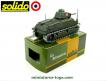Le char Somua S35 français modèle 1940 en miniature de Solido au 1/50e