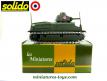 Le char Somua S35 français modèle 1940 en miniature de Solido au 1/50e