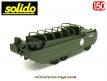 Le véhicule amphibie DUKW 353 6x6 en miniature militaire Solido au 1/50e