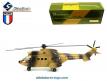 L'hélicoptère militaire français SA 330 Puma miniature de Solido au 1/78e