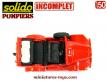 Le Dodge 4x4 WC56 dévidoir pompiers Solido en miniature au 1/50e incomplet