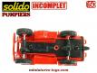 Le Dodge 4x4 WC56 dévidoir pompiers Solido en miniature au 1/50e incomplet