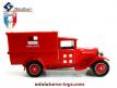 Le Citroën C4 F tôlé ambulance pompiers miniature de Solido au 1/45e