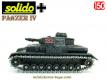 Le char Panzer IV F1 gris canon court en miniature de Solido au 1/50e