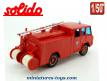 Le Berliet 770 KE Camiva Fourgon pompe pompiers miniature de Solido au 1/50e