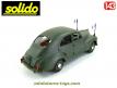 La voiture Peugeot 203 militaire en miniature de Solido au 1/43e