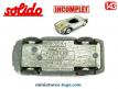 La Porsche Spyder 1500 RS miniature par Solido au 1/43e incomplète