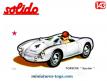 La Porsche Spyder 1500 RS miniature par Solido au 1/43e