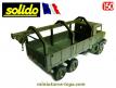 Le camion militaire Renault 180 GBC lot 7 miniature de Solido au 1/50e