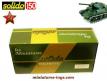Le char russe T34/76 modèle 1943 en miniature de Solido au 1/50e
