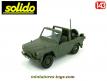 Le VLTT Peugeot P4 radio militaire en miniature par Solido au 1/43e