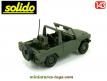 Le VLTT Peugeot P4 radio militaire en miniature par Solido au 1/43e