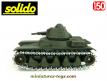 Le char français Renault R35 FFI 1944 miniature de Solido au 1/50e