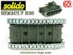Le char français Renault R35 FFI 1944 miniature de Solido au 1/50e