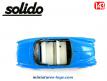Le cabriolet Peugeot 403 bleu par Solido en miniature au 1/43e incomplet