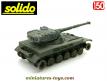 Le char français AMX 13 canon 105mm en miniature Solido au 1/50e incomplet