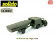 Le Dodge WC 51 4x4 avec une remorque bateau miniature par Solido au 1/50e