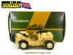 La Jeep Willys commando LRDG en miniature de Solido au 1/38e