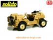 La Jeep Willys commando LRDG miniature de Solido au 1/38e