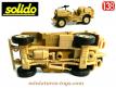 La Jeep Willys commando LRDG miniature de Solido au 1/38e