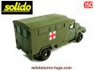 L'ACMAT 4x4 ambulance militaire miniature de Solido au 1/50e