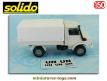 Le camion 4x4 Mercedes Unimog U400 blanc UN miniature par Solido au 1/50e