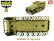 Un Hanomag SdKfz 251 porte pontons en miniature par Solido au 1/50e