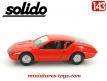 Le coupé Alpine Renault A310 rouge en miniature Solido au 1/43e