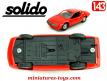 Le coupé Alpine Renault A310 rouge en miniature Solido au 1/43e