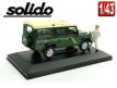 Le Land Rover Defender County en miniature Solido au 1/43e avec figurine