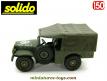 Le Dodge WC 51 4x4 bâchè en miniature militaire Solido au 1/50e 