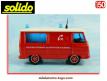 Le VSAB Peugeot J9 pompiers en miniature par Solido au 1/50e