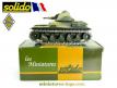 Le char français Renault R35 de 1940 en miniature par Solido au 1/50e