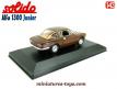 Le coupé Alfa Roméo GT Junior 1300 1971 en miniature par Solido au 1/43e