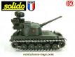 Le blindé automoteur antiaérien AMX 13 DCA miniature par Solido au 1/50e